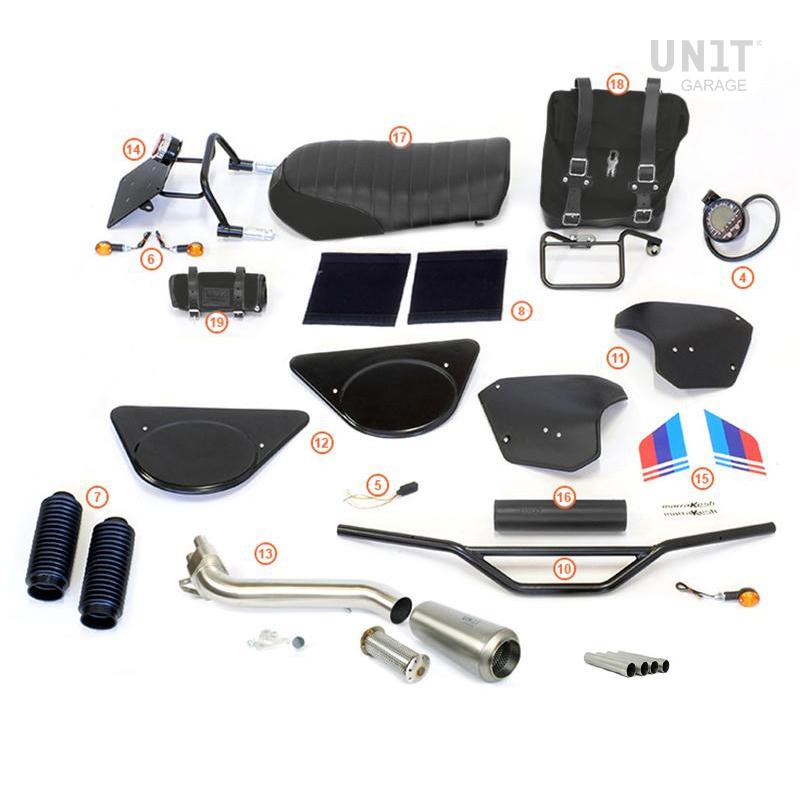 Kit NineT PARIS DAKAR HA83 with accessoires
