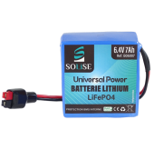 Batterie solise lithium 6V 7Ah B06007